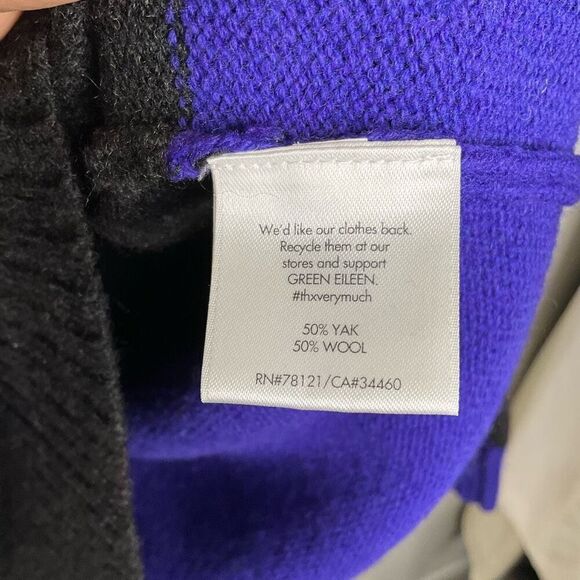 Eileen Fisher Colorblock Sweater - Picture 5 of 6